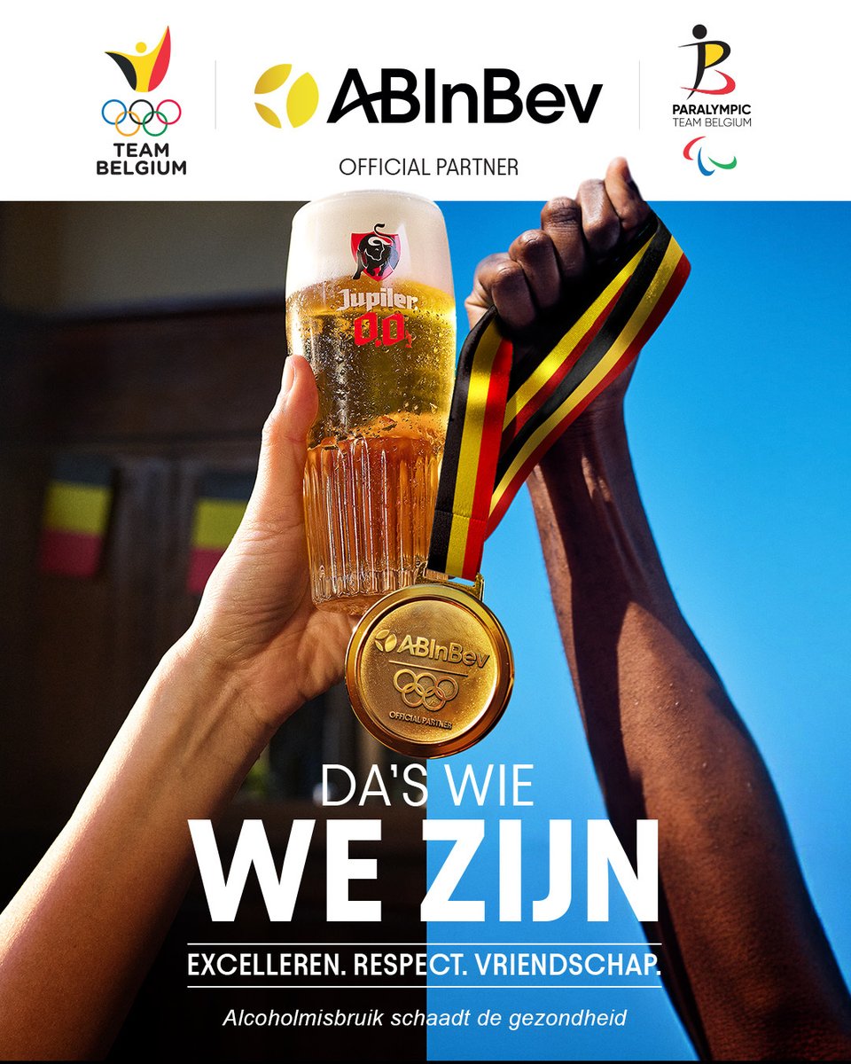 Met een indrukwekkend totaal van 24 medailles, komen onze #atleten niet met lege handen terug uit Parijs! 🥇

AB InBev viert dit grote succes met een #donatie aan het team of de club van elke Belgische medaillewinnaar! 💪

 #FutureWithMoreCheers
