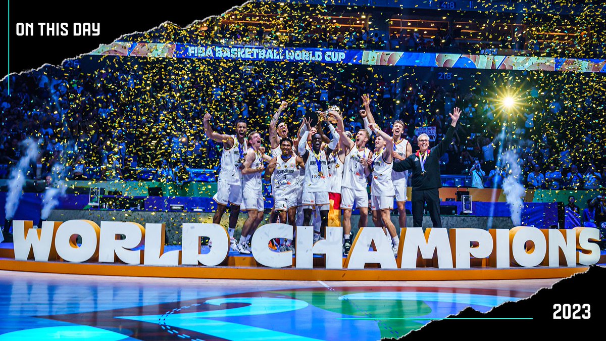FandomFactory_i's tweet image. 🎉 One Year Ago Today! 🏀

🔥 It’s been a year since the incredible FIBA Basketball World Cup 2023 concluded with Germany’s historic victory!

🏭 We’re proud to look back at Fandom Factory’s significant role in making it an outstanding success.

#FandomFactory #FIBAWC #OnThisDay