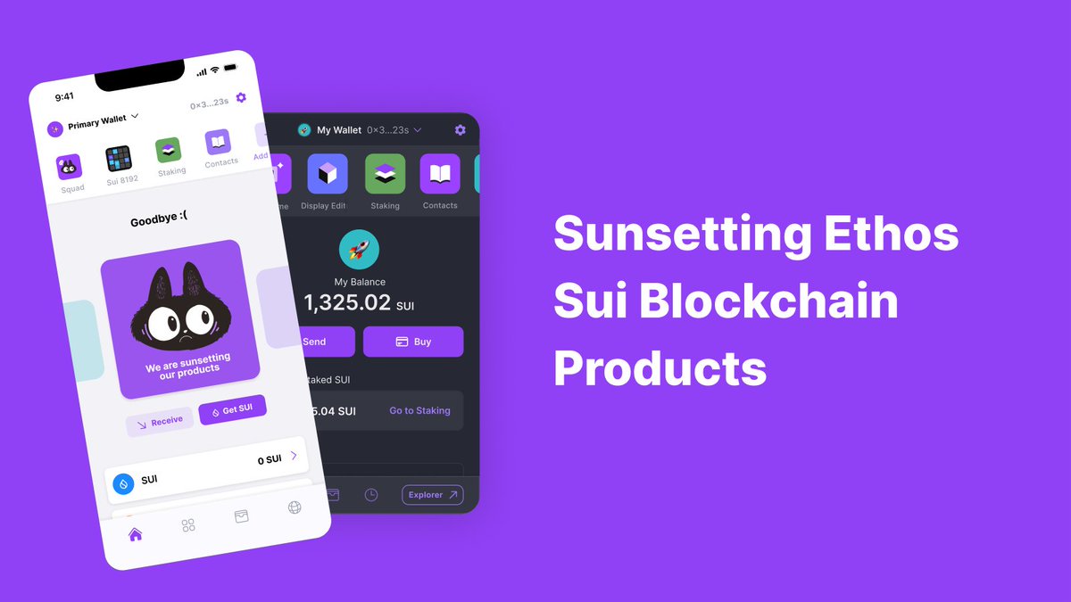 Our team has made the difficult decision to sunset all our Ethos Sui blockchain products. 

Please read and share the linked blog post for details. To our community, thank you for being a part of this two-year journey on Sui. While we are committed to maintaining products until