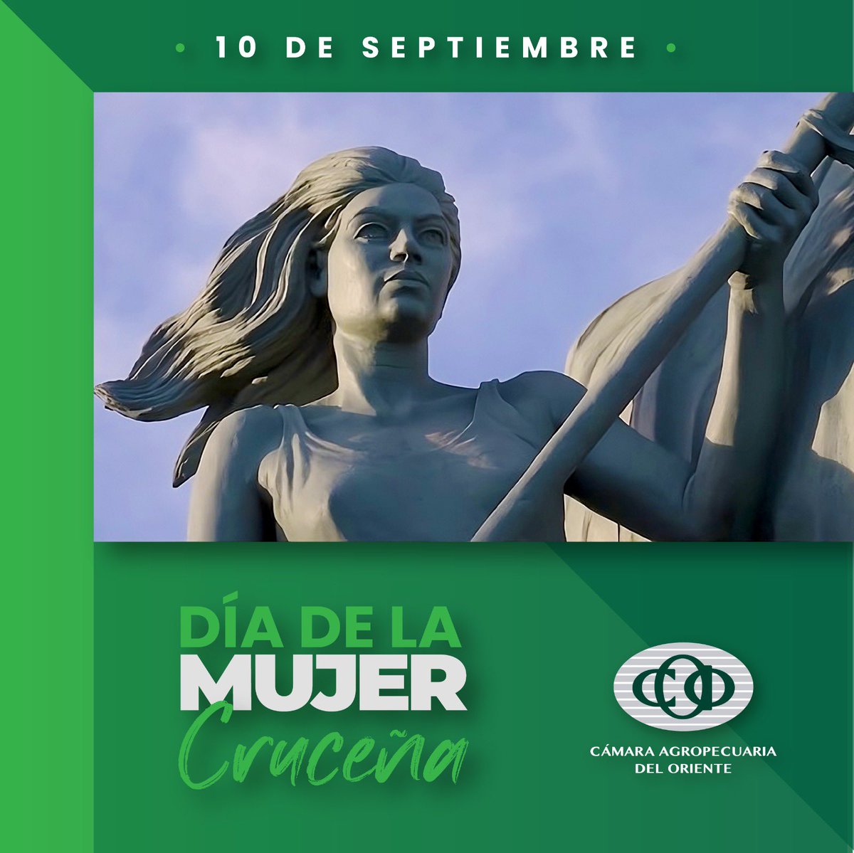 Hoy 10-09 celebramos la fuerza, el coraje y la determinación de todas las mujeres cruceñas quienes con su espíritu pujante hacen de nuestra tierra un lugar próspero y lleno de amor por la vida. Gracias mujeres cruceñas, son el corazón vibrante de Santa Cruz y por inspirarnos !!!!