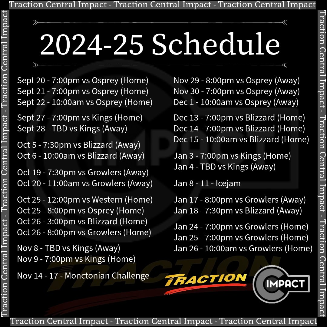 Our 2024-25 Regular Season Schedule

Streaming and Stadium information will be posted closer to game dates.