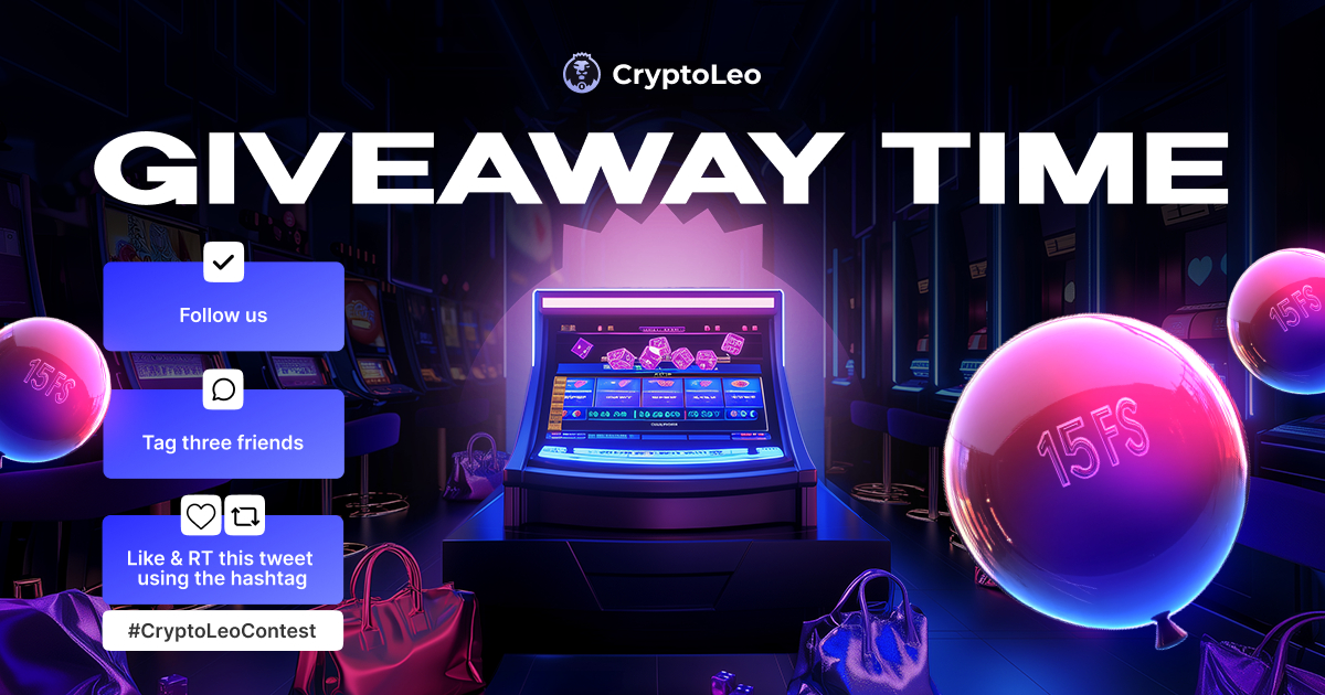 🔥Level up your #crypto #casino experience with 15 #FreeSpins!🔥

Join our Like &amp; RT Crypto Casino Contest:
1️⃣Follow us
2️⃣Tag three friends
3️⃣Like &amp; RT this tweet using the hashtag #CryptoLeoContest

💰3 winners will be randomly selected on September 18th.

18+🔞

#giveaway