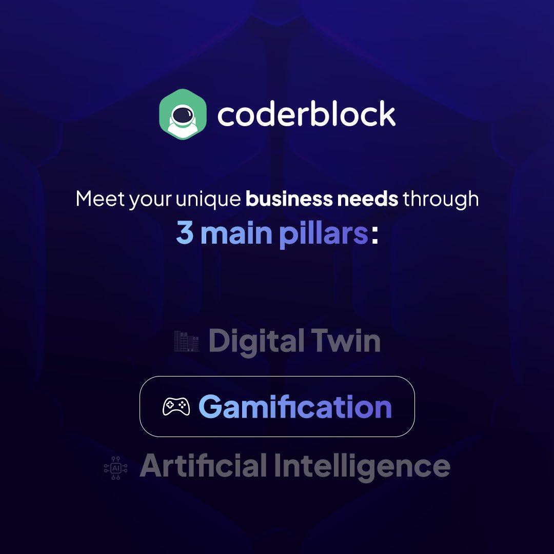 coderblock's tweet image. Achieve your 𝗯𝘂𝘀𝗶𝗻𝗲𝘀𝘀 𝗴𝗼𝗮𝗹𝘀 with 𝗚𝗮𝗺𝗶𝗳𝗶𝗰𝗮𝘁𝗶𝗼𝗻.