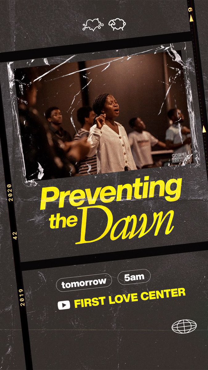 FirstLoveCenter's tweet image. We hope you've got your alarms set for PREVENTING THE DAWN! 

Join us on the First Love Center YouTube platform tomorrow at 5am GMT. 

It’s going to be a blessed time! 

#Preventingthedawn