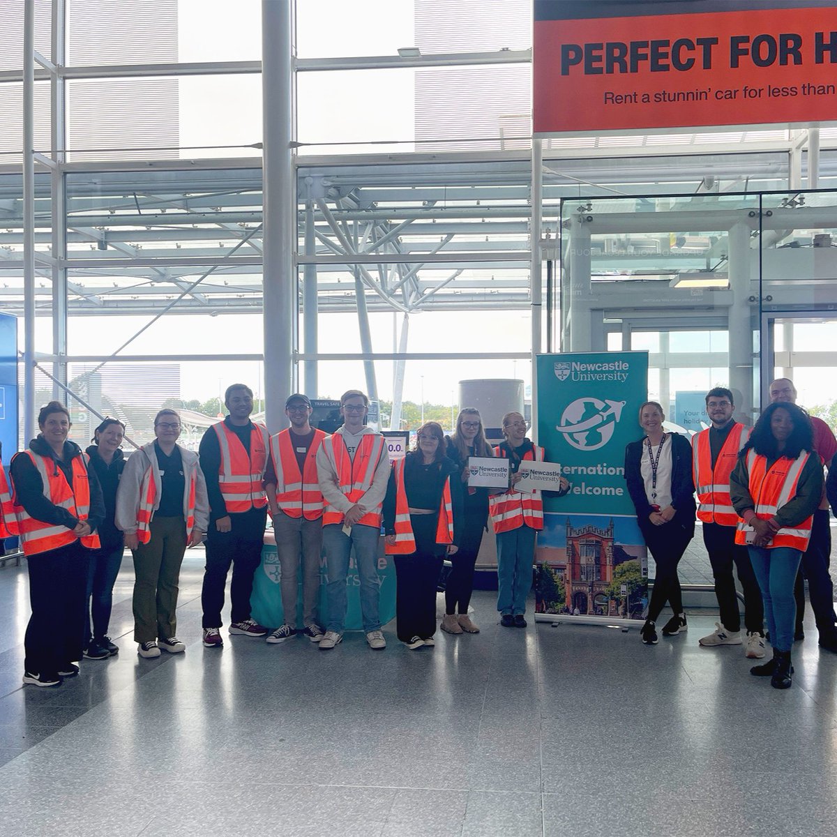 Newcastle University tweet media