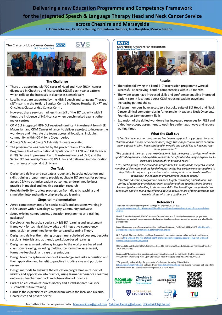 Head & Neck CEN (@headneckcen) on Twitter photo Improved access to community care is a main pillar of supporting mental wellbeing- look at our final poster @hfionarobinson <a href="/slthanit/">SLT Head & Neck Integrated Team (HANIT)</a> @_svs_associates - service redesigned around a network of local bases & a structured, accelerated clinical skills training programme for SLTs Improved access to community care is a main pillar of supporting mental wellbeing- look at our final poster @hfionarobinson <a href="/slthanit/">SLT Head & Neck Integrated Team (HANIT)</a> @_svs_associates - service redesigned around a network of local bases & a structured, accelerated clinical skills training programme for SLTs