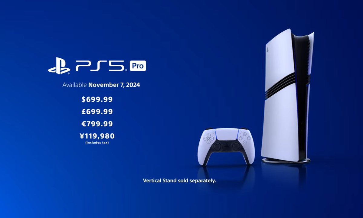 mattplotner's tweet image. PS5 Pro is $700?!