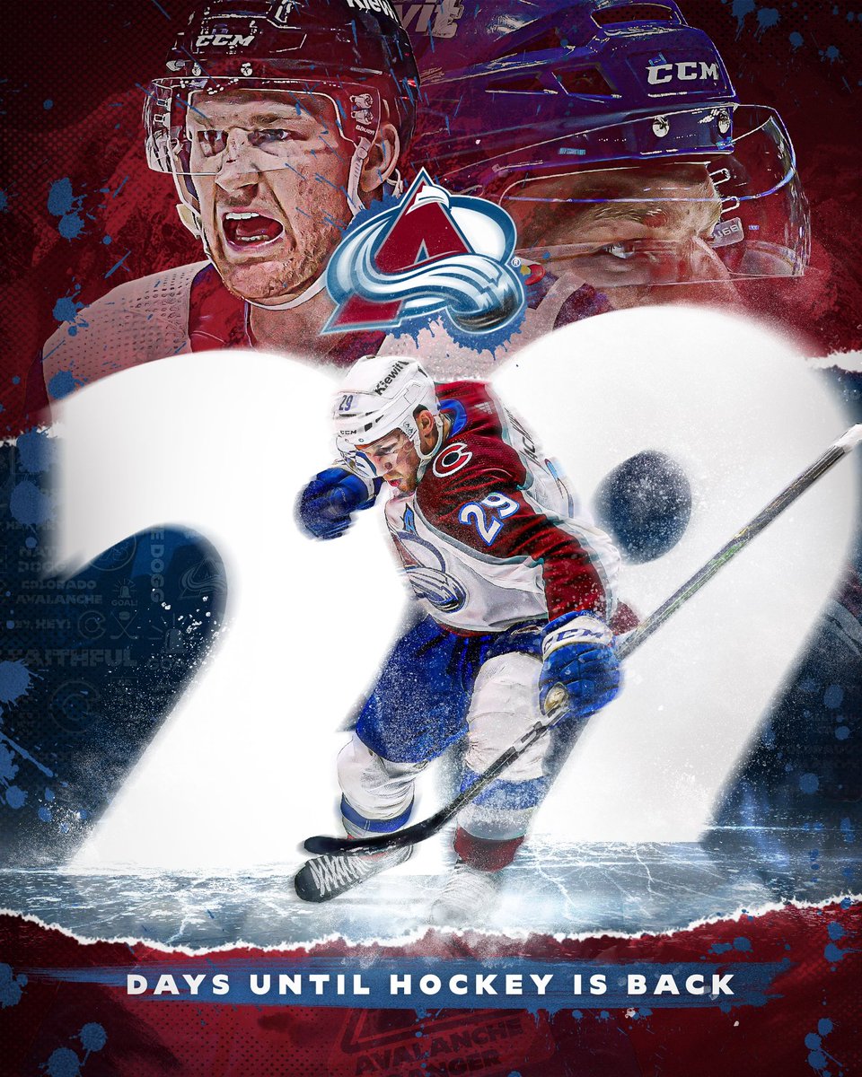 x - Colorado Avalanche (@avalanche) on Twitter photo The dog days are over, but THE Dogg days are right around the corner 🐶
#GoAvsGo The dog days are over, but THE Dogg days are right around the corner 🐶
#GoAvsGo