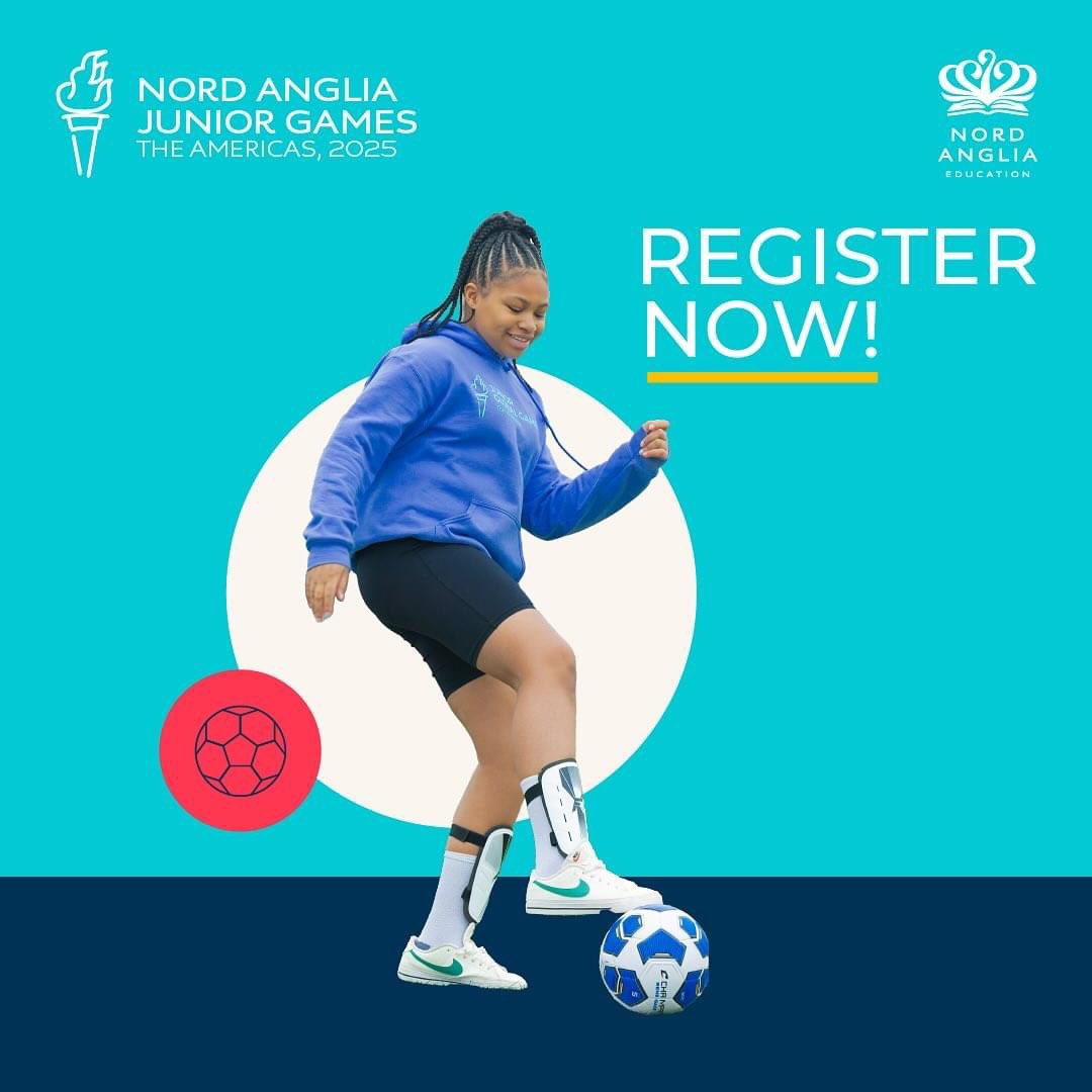 BISCLincolnPark's tweet image. FINAL DAY TO REGISTER! Over 900 students from 22 @NAEducation schools across 🌎 The Americas will come together in the 2025 #JuniorGames. Find out more & register: nordangliaeducation.com/ta-junior-games
#naejuniorgames #naeglobalgames #bisclp