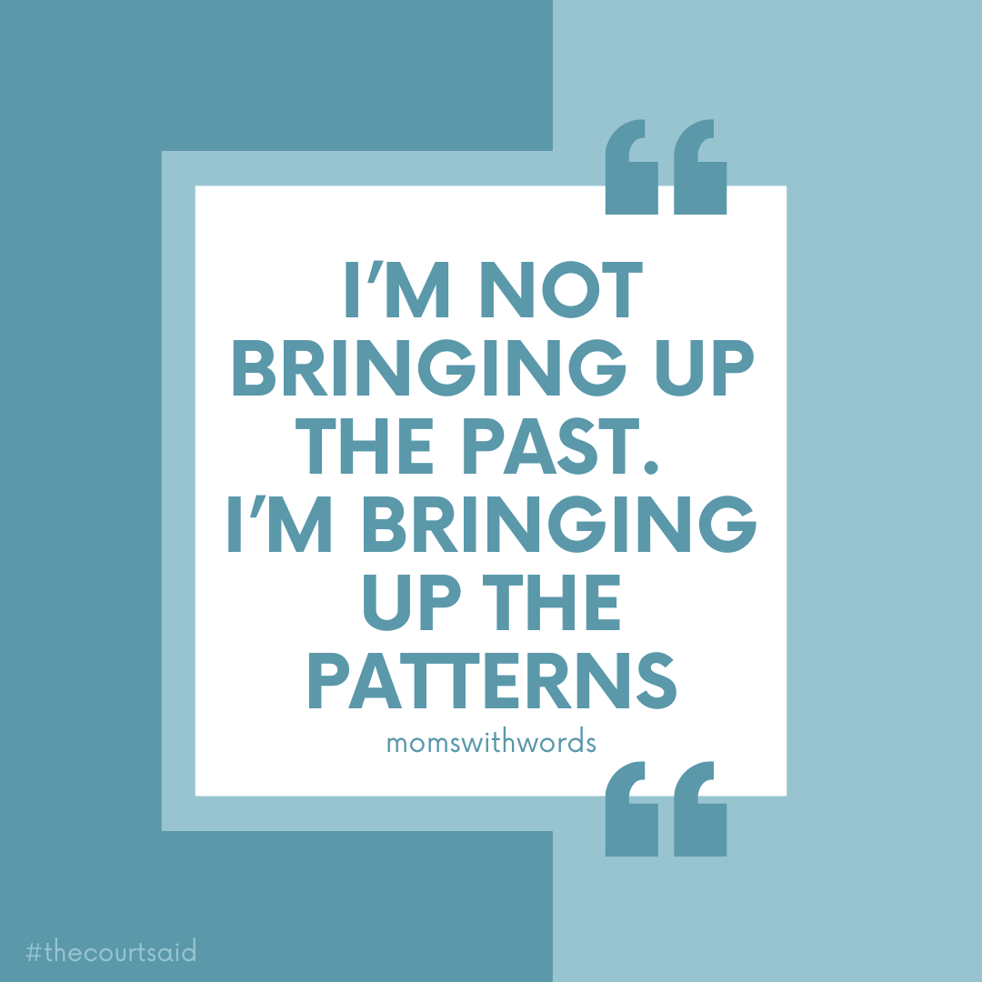 💭 In family court proceedings the survivor's experience of domestic abuse is often branded as 'historical' or 'irrelevant'. But by ignoring the real harm a perpetrator has caused, the court is allowing the abuse to continue