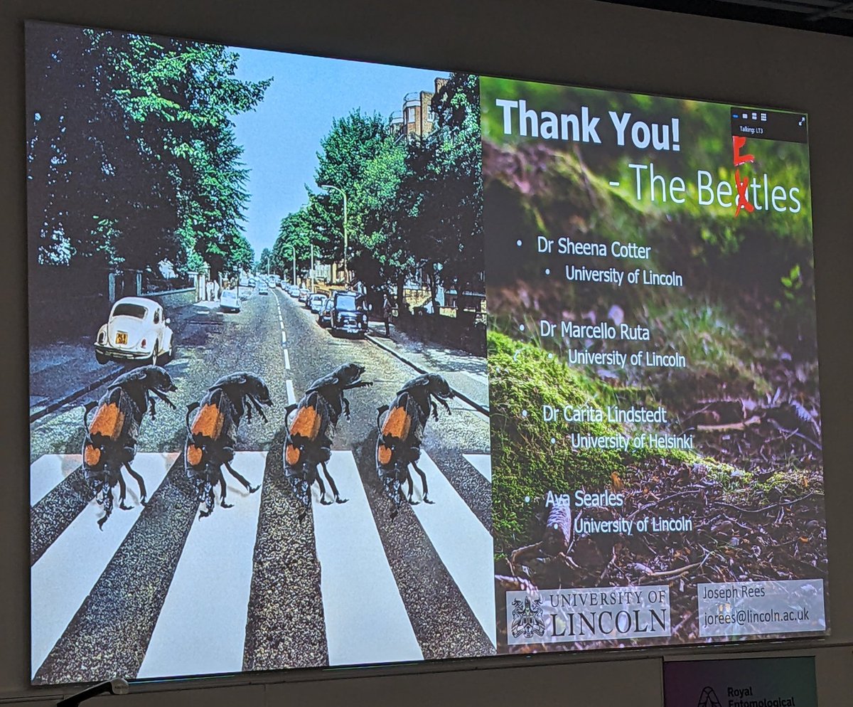 Jamie C. Weir (@jamie_c_weir) on Twitter photo Perhaps the best version of this joke so far at the <a href="/RoyEntSoc/">Royal Entomological Society</a> annual conference #Ento24, in Liverpool... Perhaps the best version of this joke so far at the <a href="/RoyEntSoc/">Royal Entomological Society</a> annual conference #Ento24, in Liverpool...