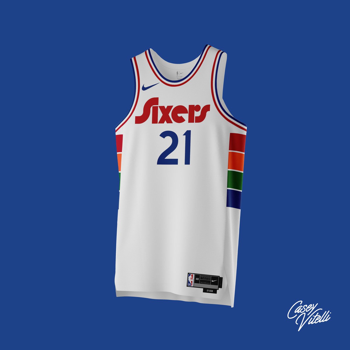 sixers new city jersey