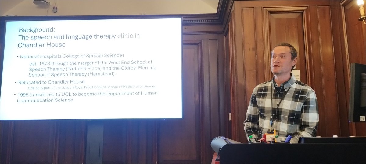 UCL speech & language therapy (@ucl_mscsls) on Twitter photo Exciting relaunch of <a href="/UCLLangCog/">UCL Language & Cognition</a> Communication Clinic <a href="/ClinicUCL/">UCL Communication Clinic</a> in Chandler House, a historically important building, originally part of the London School of Medicine for Women (est. 1874) - goals for the new clinic: evidence based practice #slt2b training, public engagement 1/n Exciting relaunch of <a href="/UCLLangCog/">UCL Language & Cognition</a> Communication Clinic <a href="/ClinicUCL/">UCL Communication Clinic</a> in Chandler House, a historically important building, originally part of the London School of Medicine for Women (est. 1874) - goals for the new clinic: evidence based practice #slt2b training, public engagement 1/n