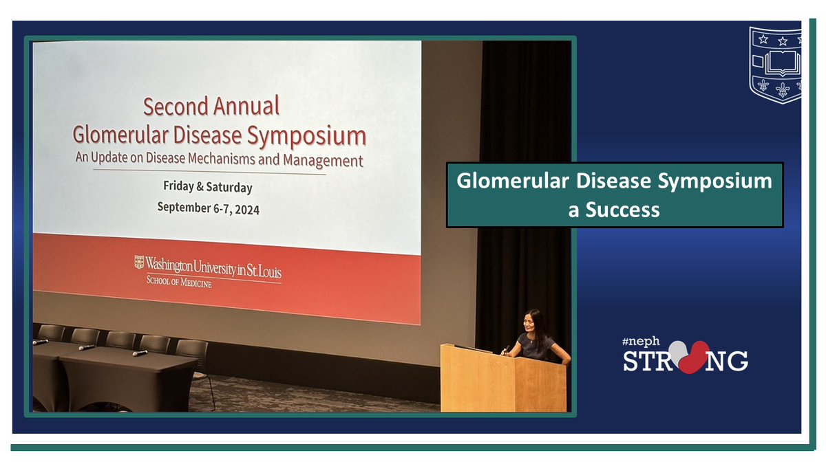 WashU Nephrology (@washunephrology) on Twitter photo ๐Kudos to all who helped make the 2nd Annual #Glomerular Disease Symposium a success! Organized/chaired by @WUNephrology's <a href="/Ting2li/">Tingting Li, MD, MSCI</a> with help from Michelle Bloom BSN/RN, Reena Gurung MD, <a href="/MessiasNidia/">PathMessias</a>, Morgan Schoer MD & Lindsay McHargue. ๐
nephrology.wustl.edu/second-washu-gโฆ ๐Kudos to all who helped make the 2nd Annual #Glomerular Disease Symposium a success! Organized/chaired by @WUNephrology's <a href="/Ting2li/">Tingting Li, MD, MSCI</a> with help from Michelle Bloom BSN/RN, Reena Gurung MD, <a href="/MessiasNidia/">PathMessias</a>, Morgan Schoer MD & Lindsay McHargue. ๐
nephrology.wustl.edu/second-washu-gโฆ