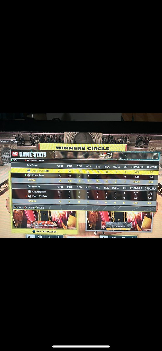 LogoOnTheRun's tweet photo. @NadeGrinds @NadeGrinds you can’t blame the game when you throw bad passes and sell your teammate https://t.co/ZNr8h9pD15