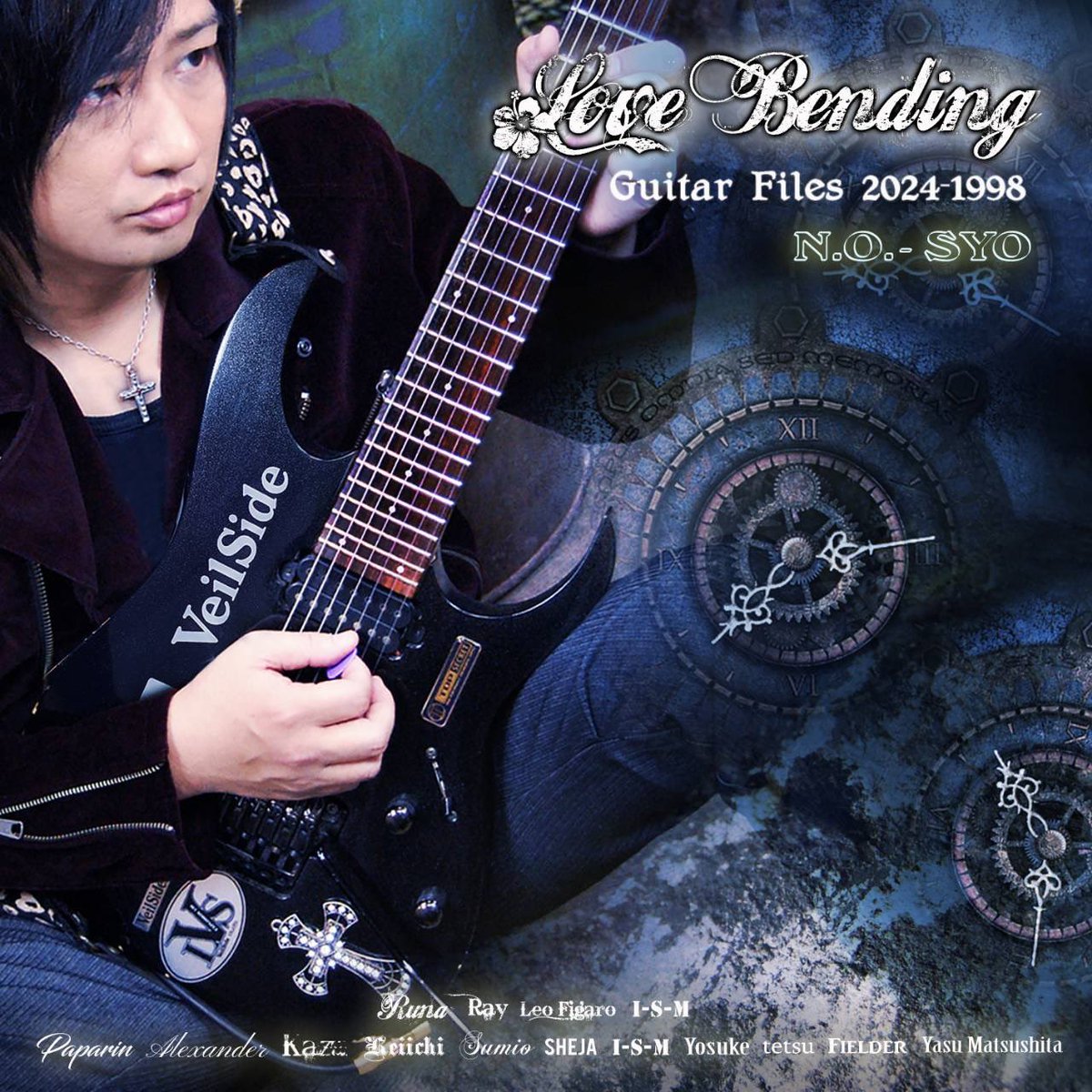 nosyo's tweet photo. ◾️Love Bending-Guitar files 2024-1998

1st. Love Bending:New Track🎸

N.O.-SYO feat."Vocalist name"
Guitar Solist name "//1st.〜Last"

Amazon
https://t.co/QAdh3IZOjQ

Spotify
https://t.co/6oFMbasZcN

Apple
https://t.co/mHXLFUe5RI https://t.co/f8lGPEsuKB