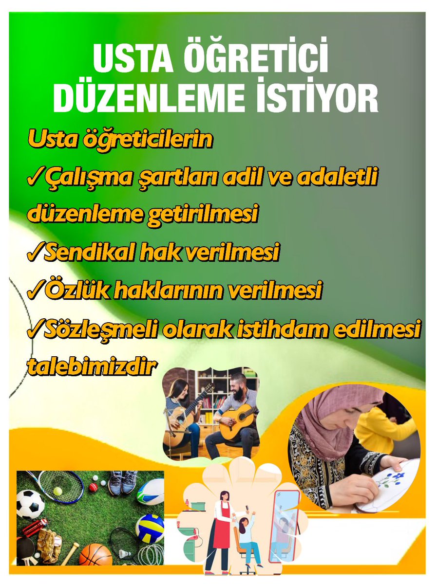 <a href="/aysebohurler/">Ayşe Böhürler</a> Halk Eğitimde Çalışan USTA ÖĞRETİCİLERin durumu ne olacak vekilim,ücret yok üstüne ekderse KOTA getirildi..
KOTAYA hayırrr
#UstaöğreticiSAHİPSİZZkaldı
#SonDakika