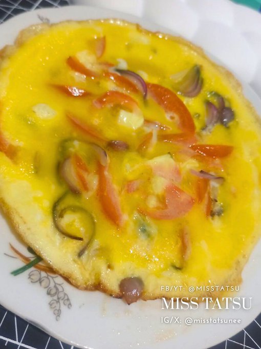 Omelette with Veggies 🍝 #omelette #eggs #pinoyfood #breakfast #lunch #dinner #almusal #pinoybreakfast<a href="/tag/omelette"class="tags">#omelette</a><a href="/tag/eggs"class="tags">#eggs</a><a href="/tag/pinoyfood"class="tags">#pinoyfood</a><a href="/tag/lunch"class="tags"><span>#lunch</span></a><a href="/tag/dinner"class="tags"><span>#dinner</span></a><a href="/tag/breakfast"class="tags"><span>#breakfast</span></a><a href="/tag/philippines"class="tags"><span>#philippines</span></a><a href="/tag/filipinofood"class="tags"><span>#filipinofood</span></a>