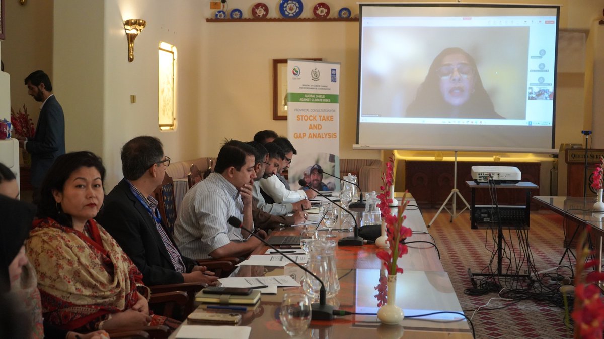 Great strides in #Balochistan!🌍#UNDPinPakistan in collaboration with @ClimateChangepk, continues to lead @theGlobalShield initiative through impactful provincial consultations.

Today’s consultation in Quetta 🇵🇰 highlighted the key challenges in Climate &amp; Disaster Risk Finance,