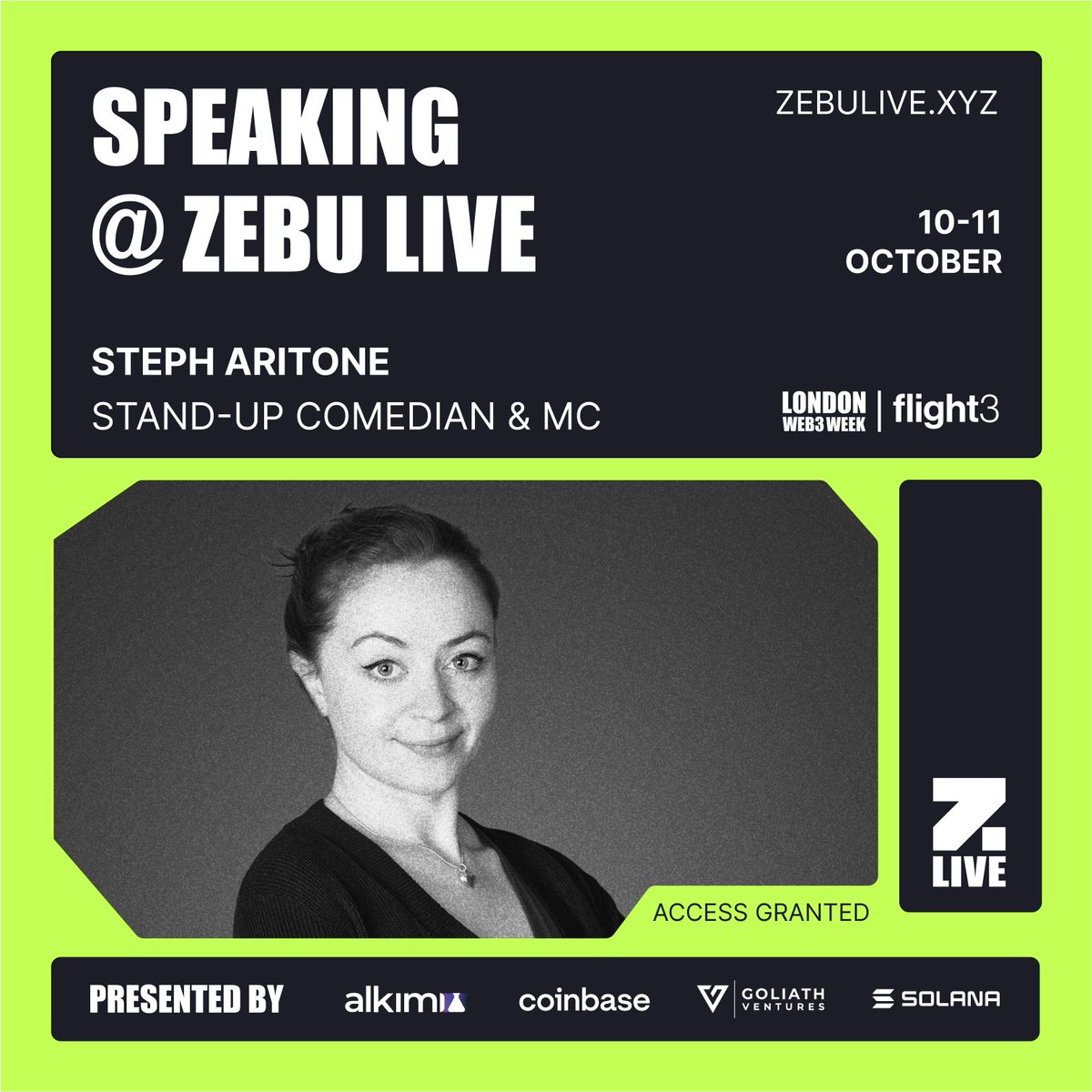 Zebu Live (@zebu_live) on Twitter photo ๐ฃ๏ธ <a href="/Stephiiito/">Stephiiito Aritonski</a>
Stand-up comedian & MC, and two-time Roast Battle UK finalist, Steph is here to light up the stage.
Shortlisted for the BBC New Comedy Award in 2023, Steph is a comedy powerhouse! ๐ฃ๏ธ <a href="/Stephiiito/">Stephiiito Aritonski</a>
Stand-up comedian & MC, and two-time Roast Battle UK finalist, Steph is here to light up the stage.
Shortlisted for the BBC New Comedy Award in 2023, Steph is a comedy powerhouse!