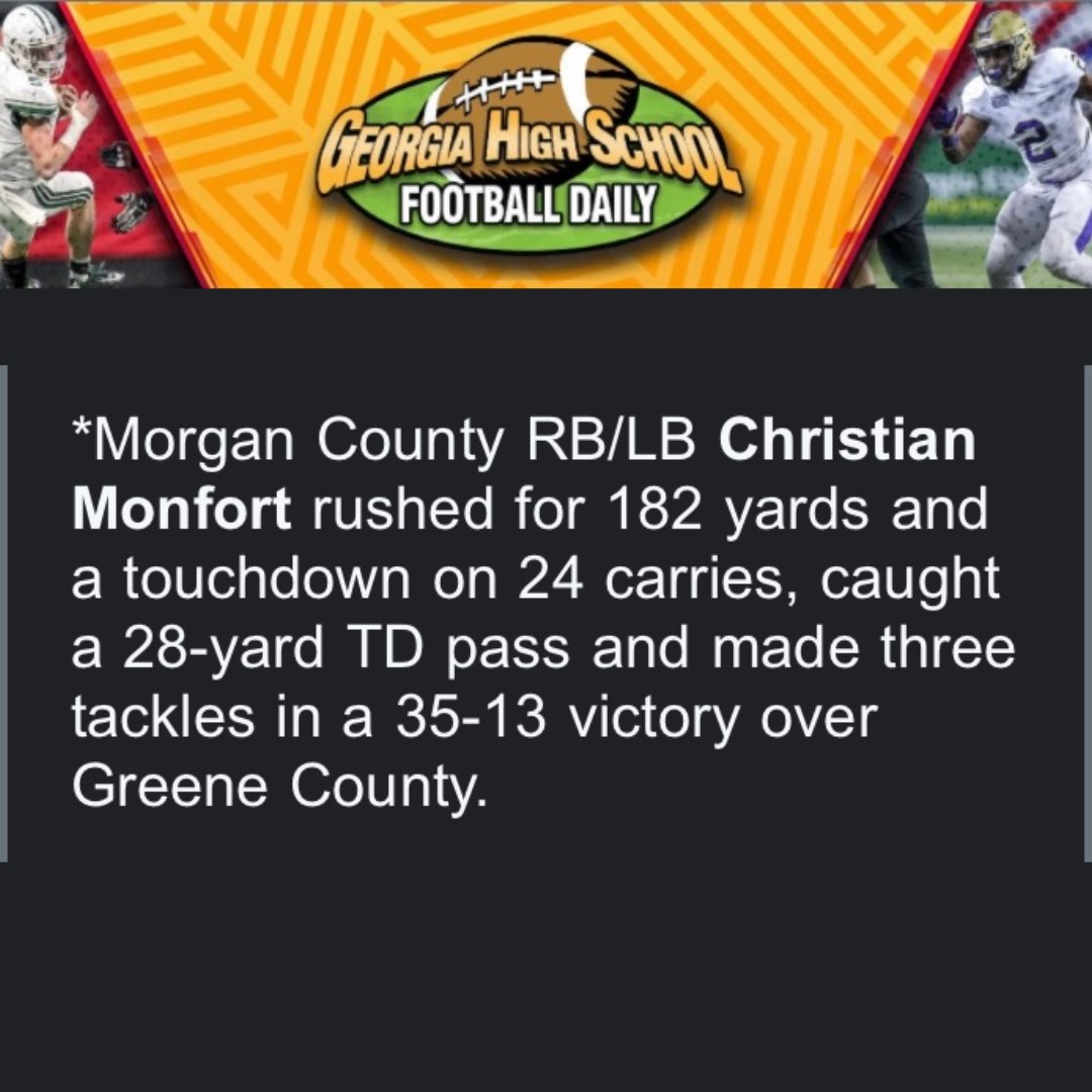 Recruit <a href="/ChristianMonf23/">Christian Monfort</a> 

Recruit the Mo!

<a href="/GHSFdaily/">GHSF Daily</a>