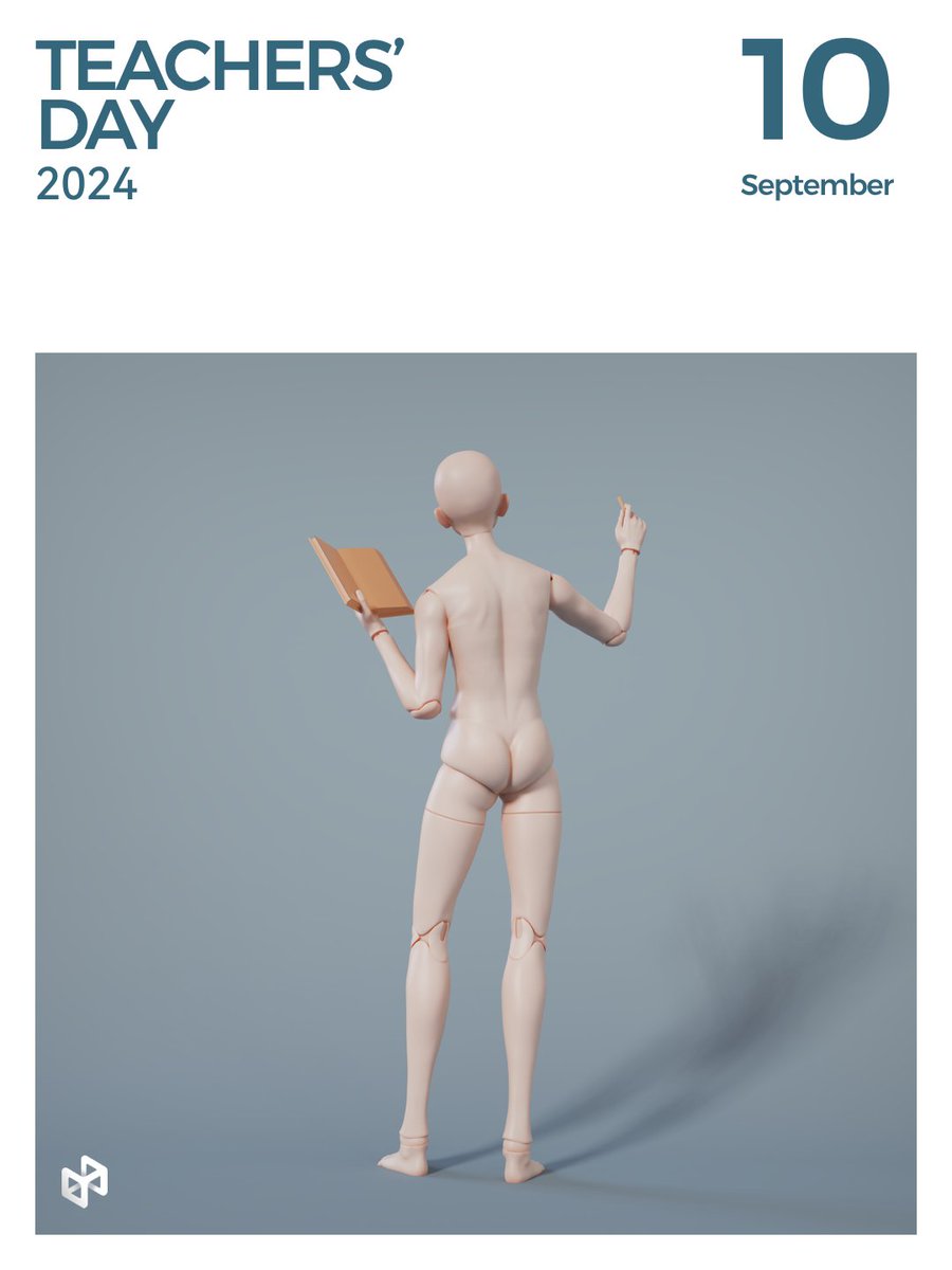 PofiCreate's tweet image. Happy Teachers&apos; Day!
Doll:BJD·Yuluo
#PofiCreate #TeachersDay #drawingreference #painting