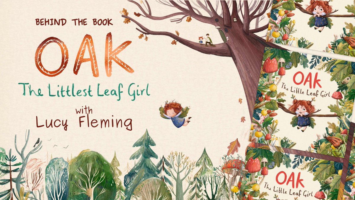 “My aim is always to create stories and worlds made with heart and a pinch of magic.” 🍂✨

We caught up with Lucy to discuss her creative process behind latest book, 'Oak, the Littlest Leaf Girl' published by @BIGPictureBooks

Read the full blog &gt; ow.ly/t4XH50TjQeq