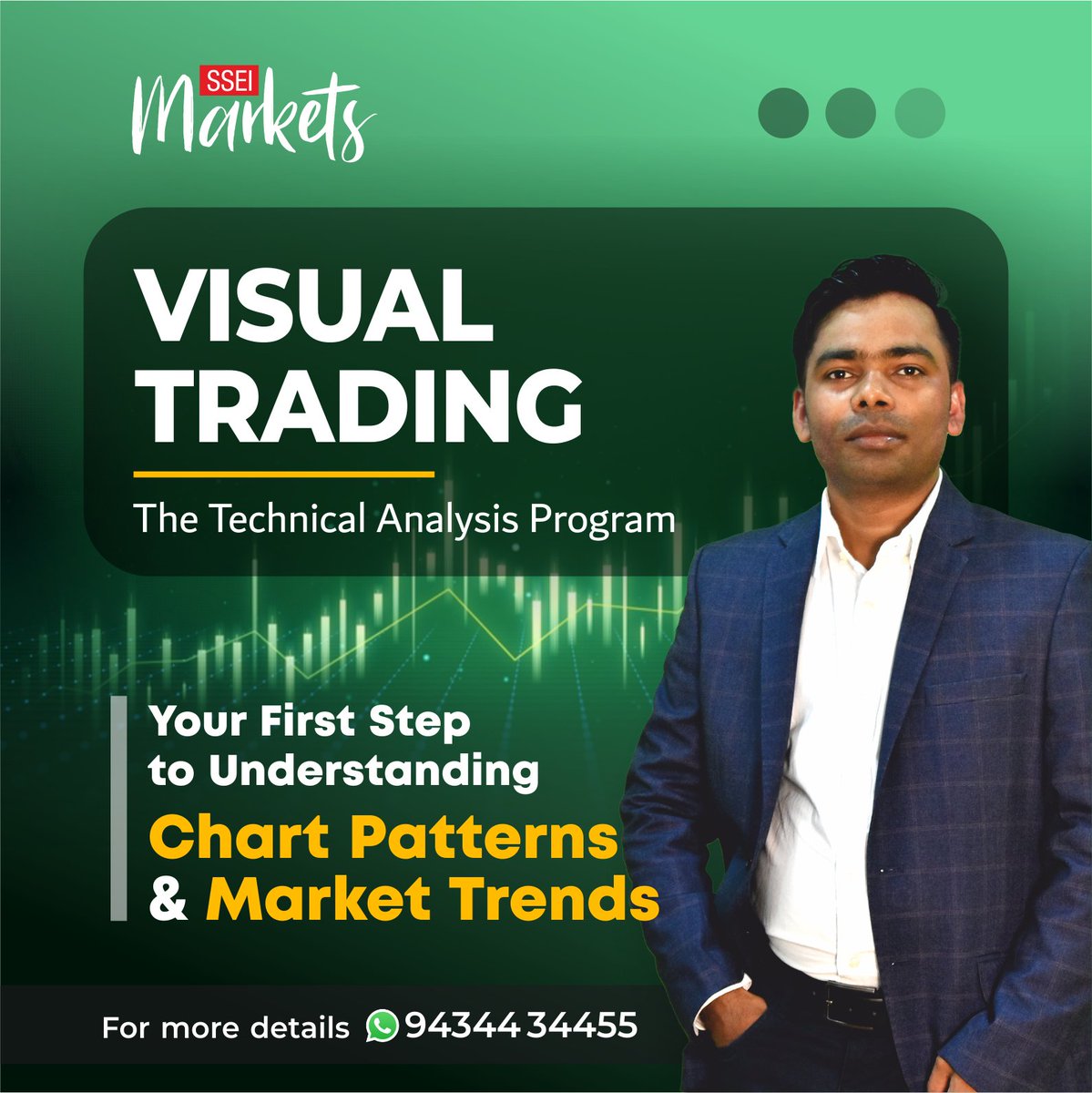 SSEI_Education's tweet image. Learn the essentials of chart patterns, trends, and market movements 

📅 Live Classes Start: 10th Sep

Call- 9434434455

📑 Program Overview: youtube.com/watch?v=oqc6F1…

🔗 Registration Link: sseimarkets.com/product/visual…

#VisualTrading