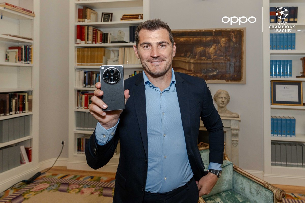 oppo's tweet image. Who&apos;d like to WIN an #OPPOFindN3 and an OPPOxUCL jersey signed by goalkeeping legend @IkerCasillas? 🤩 🖊️

1⃣ Follow @oppo
2⃣ Comment on this post (unlimited entries)
3⃣ Only comments with exactly 3 likes will be entered into our prize draw

⌛️ Giveaway ends at 23:59 (GMT+8), Sep…