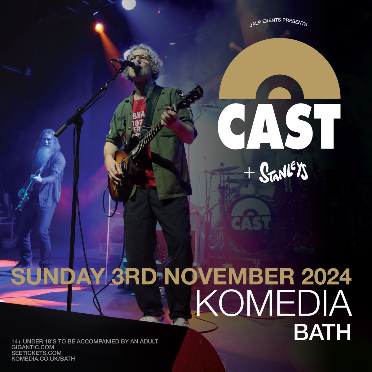 Stanleysband_'s tweet photo. Honoured to be joining our heroes @castofficial on the road for a few dates this autumn 🍂 

See you back here at 6pm for another announcement 👀 https://t.co/RTDtMgzgM2