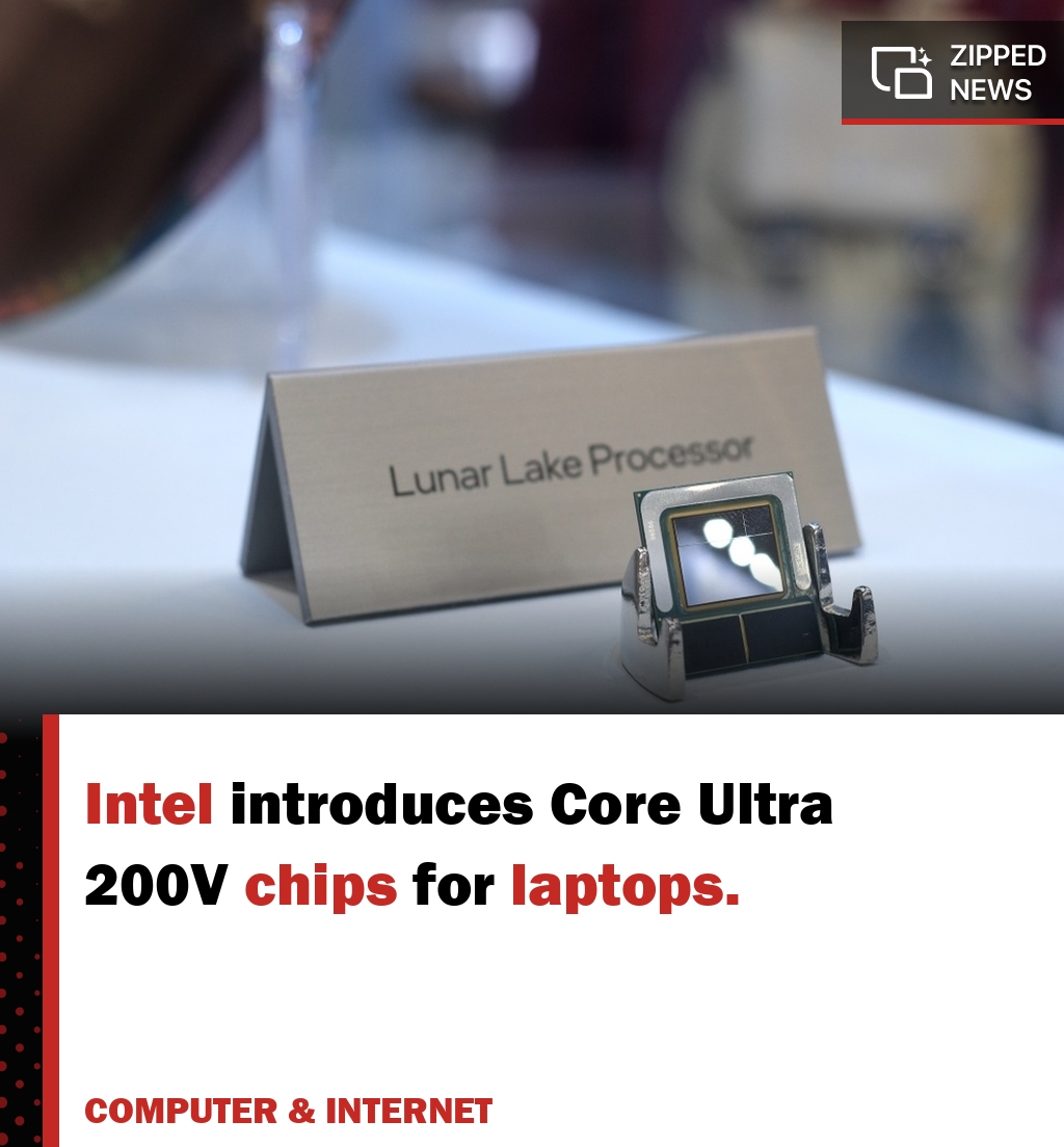 NewsCvg's tweet image. 📡 This week in #ComputerInternet

1️⃣ Intel&apos;s RAM-integrated laptop chip launched
2️⃣ Should Pavel Durov, Elon Musk go to jail for content on X, Telegram?
3️⃣ IFA24: Lenovo introduces Auto Twist AI PC, laptop that...
4️⃣ Read more at: zipped.news/r/kQZtFcdhhc

#ZippedNewsAI