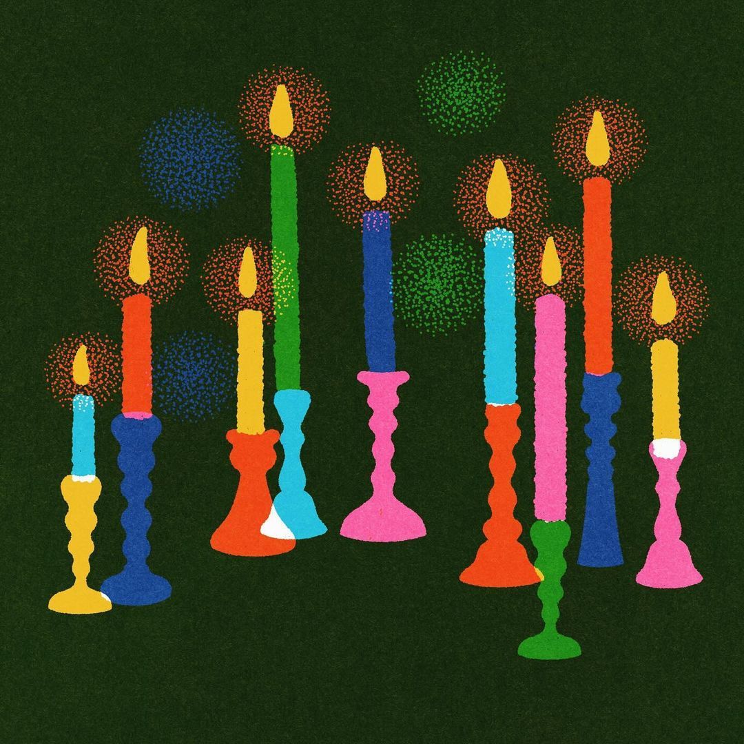 gillustration's tweet image. Festive card design 🕯️ by Becky Mann

buff.ly/3JJ8V5e

#greetingcards #greetingcarddesign #candles #christmas #festive #itsnicethat #illustrationbee #picame #illustration_daily #illustrationbrainy