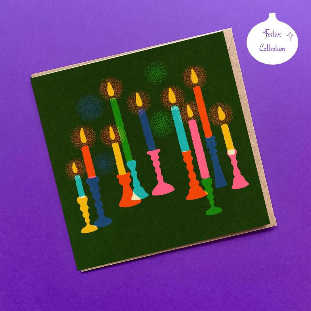 gillustration's tweet image. Festive card design 🕯️ by Becky Mann

buff.ly/3JJ8V5e

#greetingcards #greetingcarddesign #candles #christmas #festive #itsnicethat #illustrationbee #picame #illustration_daily #illustrationbrainy