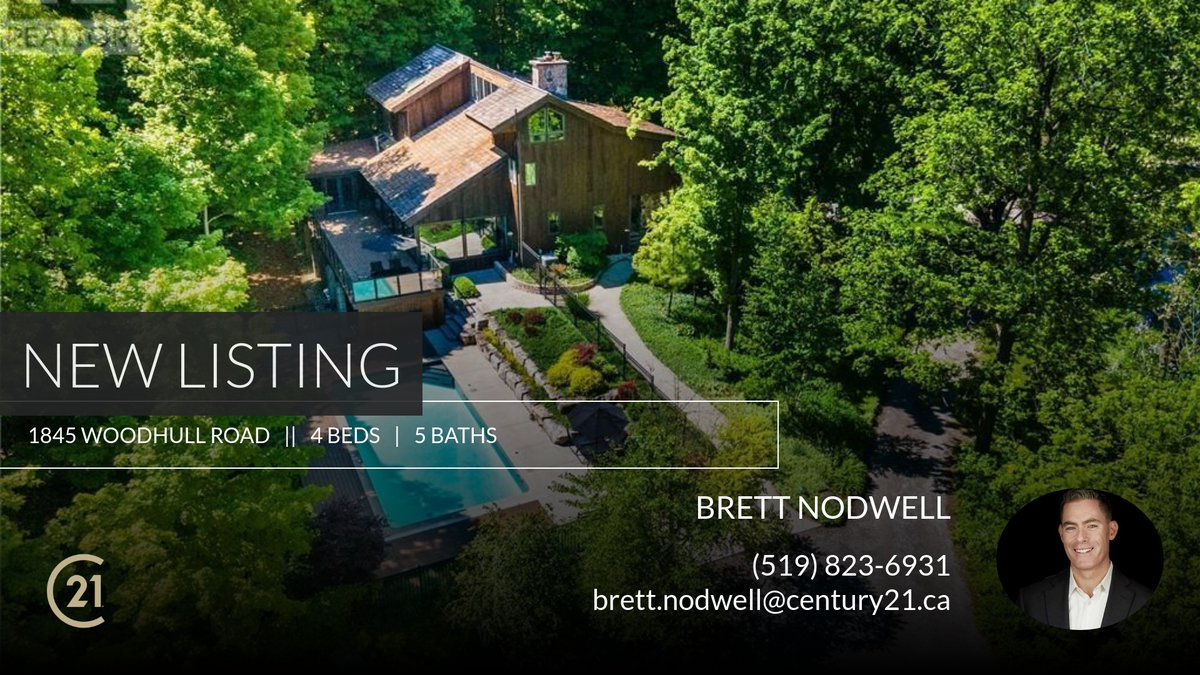 📍 New Listing 📍 Take a look at this fantastic new property that just hit the market located at 1845 Woodhull Road in London. Reach out here or at (519) 823-6931 for more information

Brett Nodwell, Broker
Century 21 First Canad... homeforsale.at/1845_WOODHULL_…