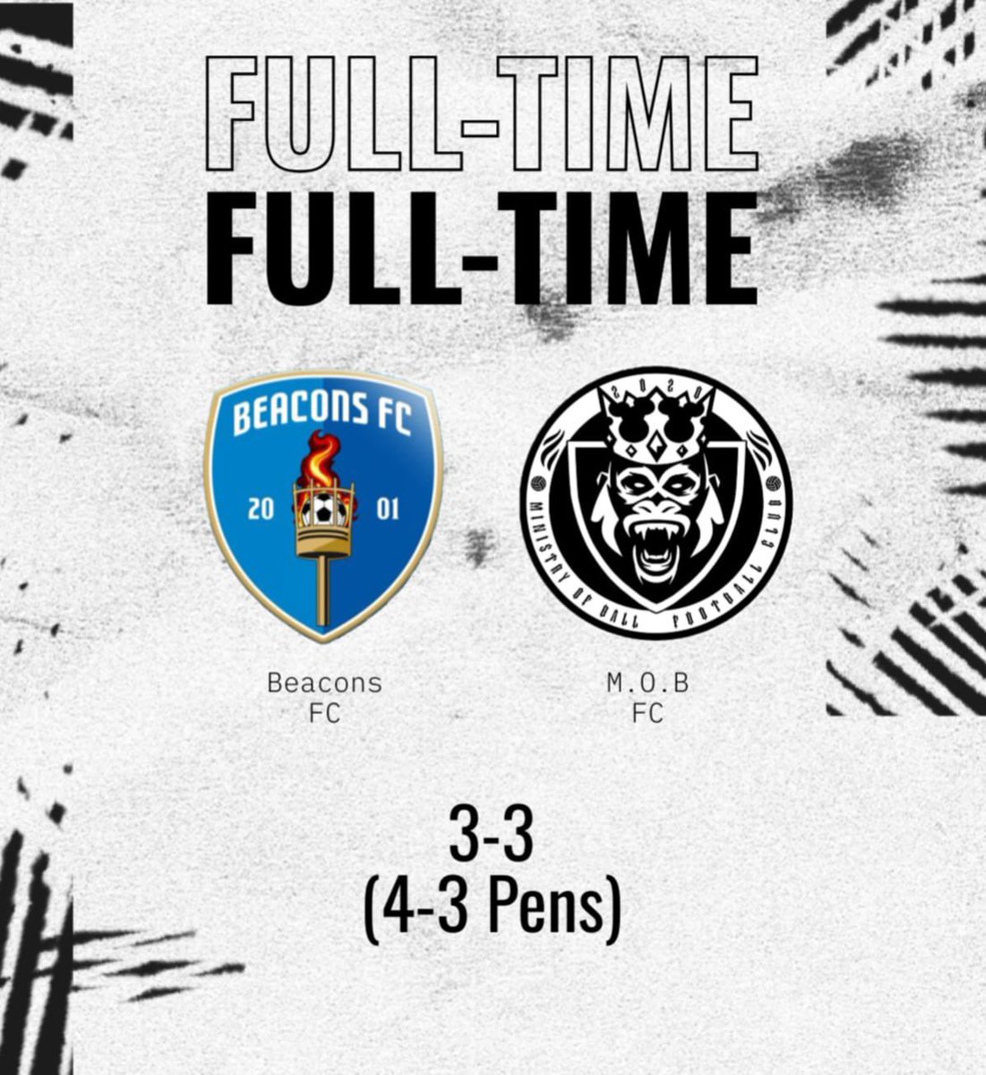 Classic case of “don’t take ya chances”… 
Unfortunately our penalty streak continues.