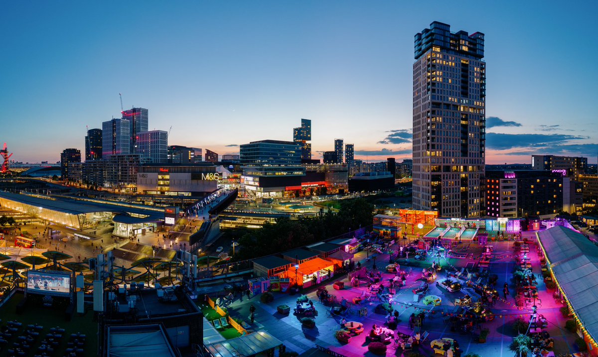 It's already that time of year, folks - you've got just under a month left to take in these stunning city views from our Stratford cinema at <a href="/roofeast/">Roof East</a> 😢

Our Stratford season will be ending on Sunday 29th September so get your cinema ticket booked in quickly!