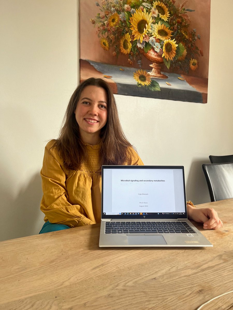 EvolvedBiofilm's tweet photo. Congratulations to @CajaDinesen for submitting her PhD thesis on Microbial signaling and secondary metabolites

Project funded via #NNF_INTERACT from @novonordiskfond
#secondarymetabolites #cropresiliency #MicrobiomeEcology

Project done at @DTUbioengineer and @LeidenBiology https://t.co/IfQfuFSUUq