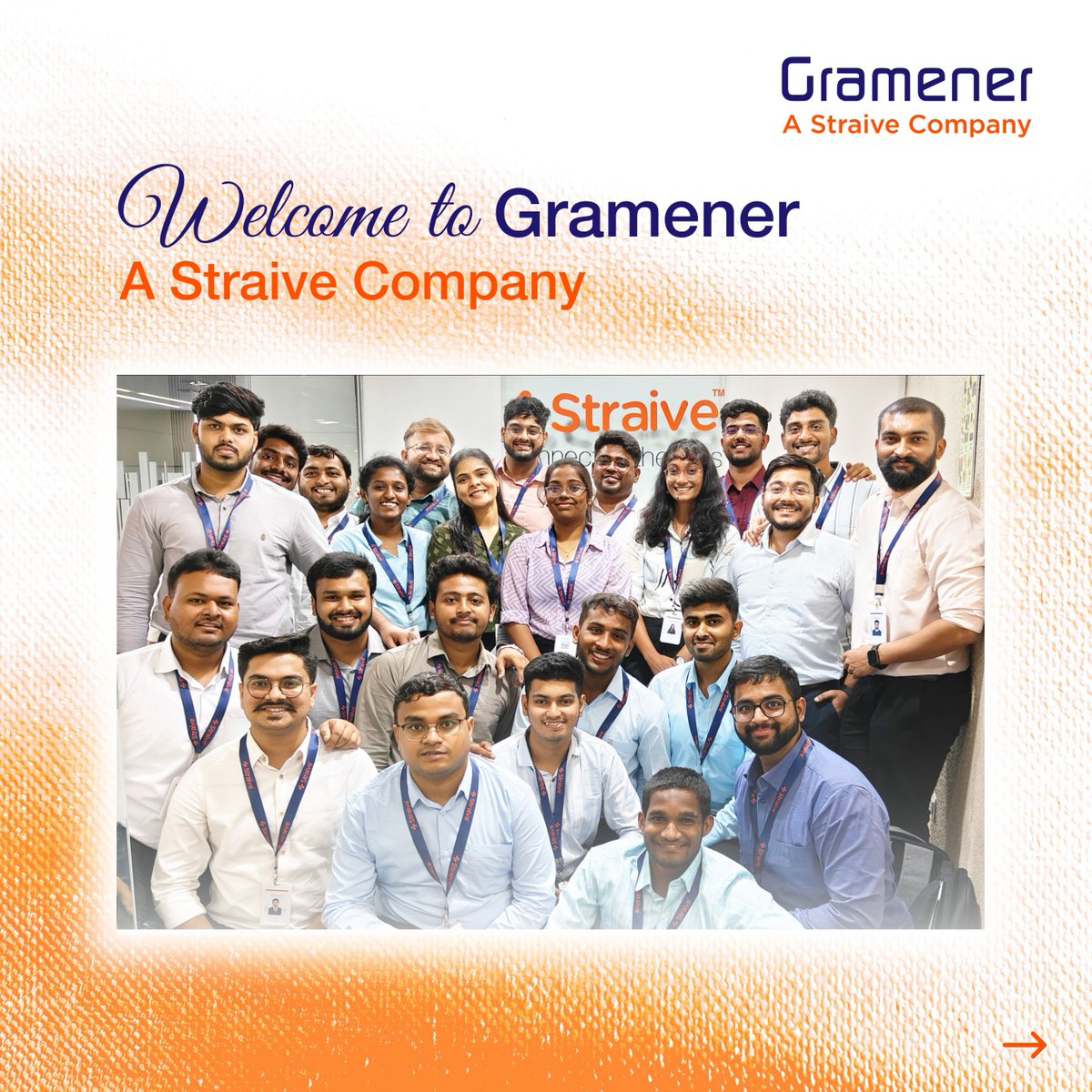 Straive_'s tweet photo. Excited to welcome our second batch of campus hires from premier institutes to our Chennai office! Their talent and enthusiasm will bring fresh energy and valuable insights to Gramener – A Straive Company.

#Welcome #NewJoiners  #TeamGrowth #CompanyCulture #NextGenTalent #Straive https://t.co/sKDNo8OQtc