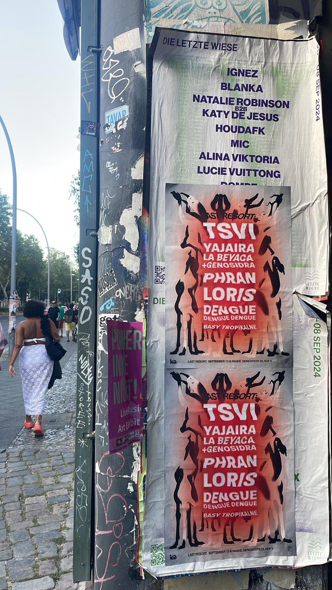 Berlin this Friday 

Junto a <a href="/denguedengued/">Dengue Dengue Dengue</a> Yajaira La Beyaca, Genosidra, <a href="/Tsvisions/">TSVI</a> y Basy Tropicale @ Panke.
