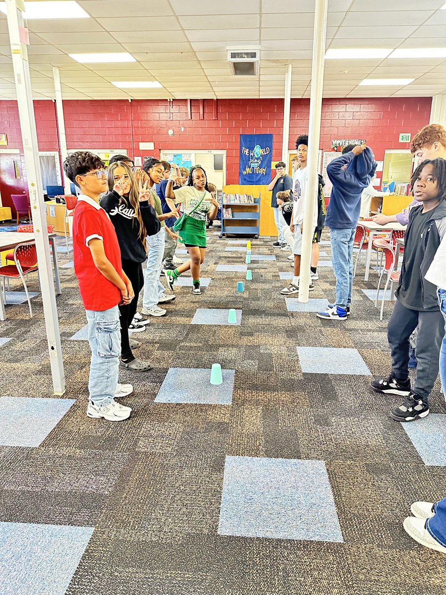 Library Orientation the last several weeks ! Enjoyed meeting the new students this year #sufvaschools #literacymatter