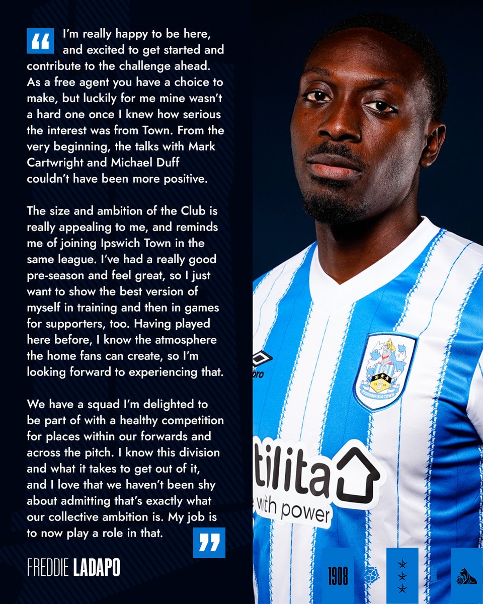 In his own words...💬

#htafc