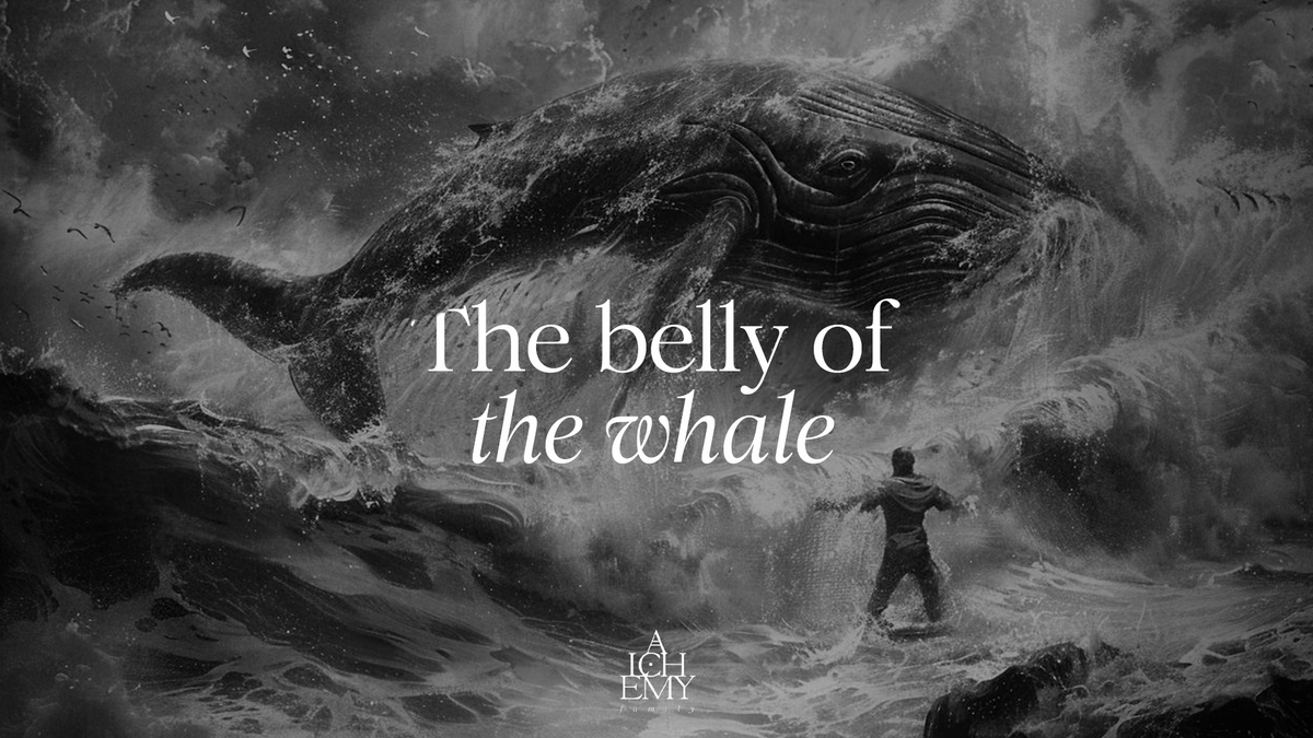 alchemy_family's tweet photo. 𝗧𝗵𝗲 𝗕𝗲𝗹𝗹𝘆 𝗼𝗳 𝘁𝗵𝗲 𝗪𝗵𝗮𝗹𝗲
In the vastness of the unknown, transformation awaits. The whale symbolizes the journey through uncertainty to reach a deeper understanding. Sometimes, it’s in the desert of our minds where the greatest revelations occur 🐋

#AlchemyFamily https://t.co/1fg4XautQP
