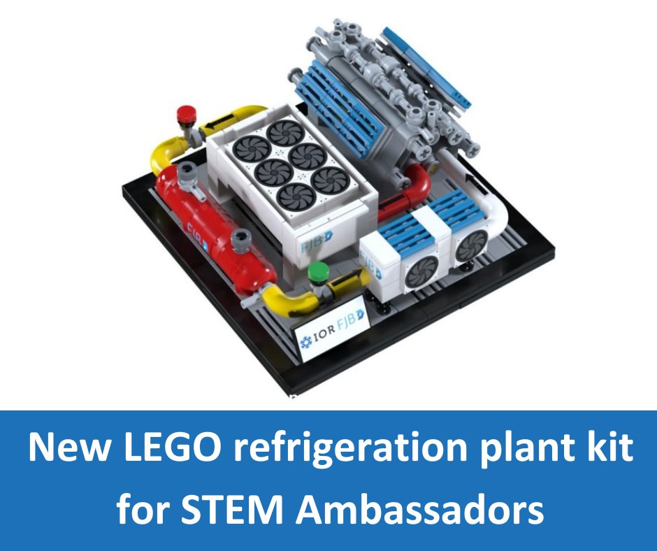 We’re thrilled to announce that IOR STEM Ambassadors will soon have access to a brand-new demo tool—the IOR #Refrigeration Plant #LEGO Kit courtesy of <a href="/FJB_SYSTEMS_LLP/">FJB SYSTEMS LLP</a>. Contact us at ior.org.uk/about/contact-… to find out more #STEM #RACHP