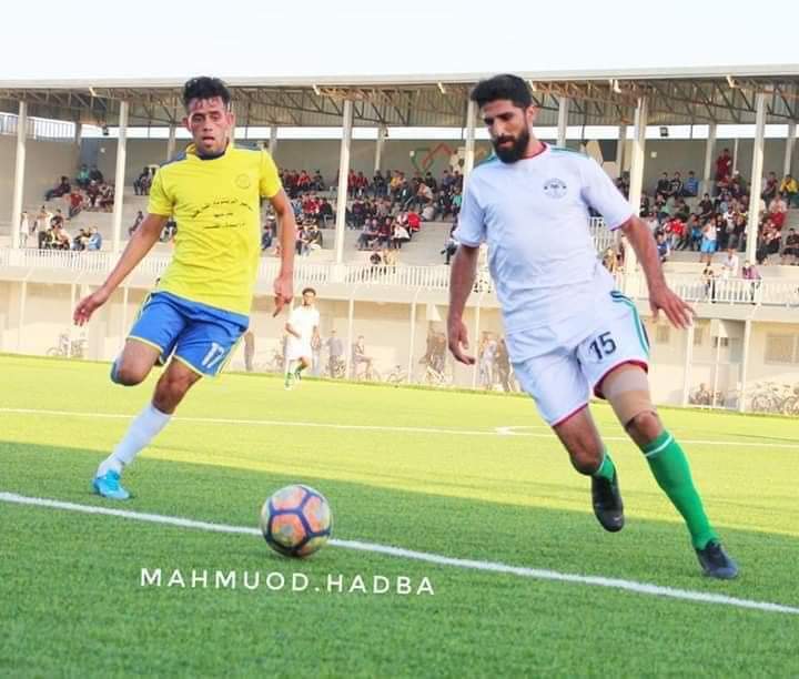 AbubakerAbedW's tweet image. Breaking 🚨: Hamdi Lubbad, current midfielder of Al-Yarmouk Club and former of Ittihad Deir al-Balah, has been killed in an Israeli airstrike on his apartment in Gaza. 

His wife and four daughters also killed.

303 footballers now killed by Israel, which will play today Vs Italy