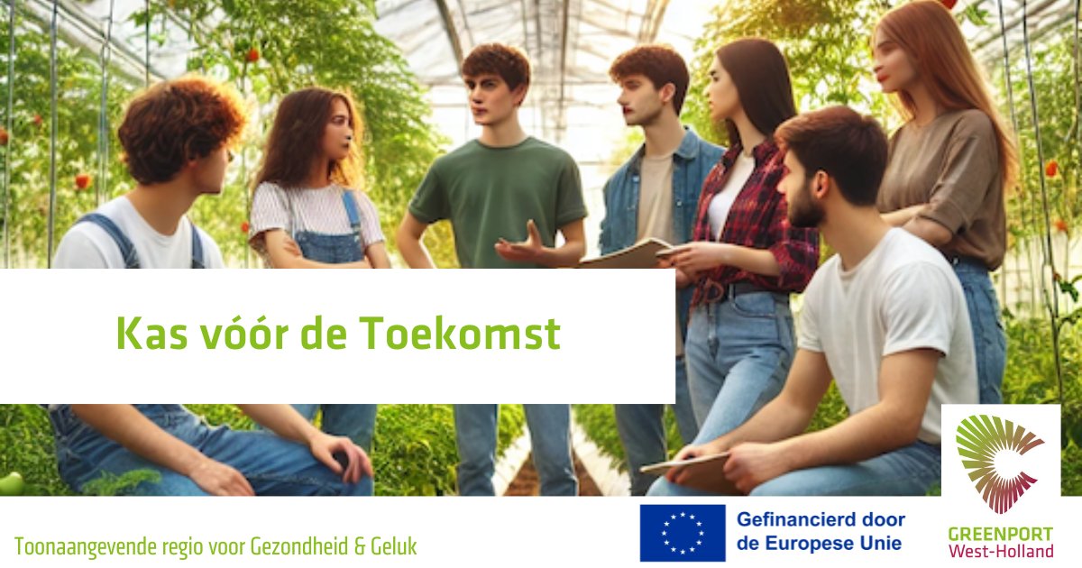 Over enkele jaren opent het #Fieldlab Kas voor de #Toekomst! Een innovatieve locatie waar oplossingen voor #glastuinbouw en het wereldvoedselvraagstuk worden bedacht, getest en gedemonstreerd. Heb jij een idee voor deze ruimte? Meer informatie: greenportwestholland.nl/kasvoordetoeko…