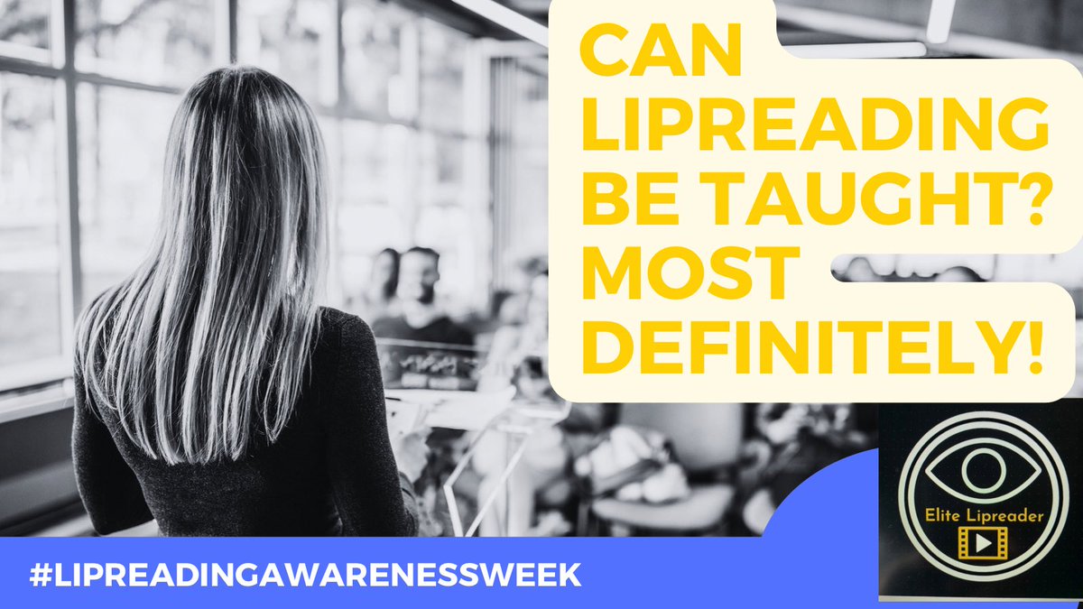 It’s #LipreadingAwarenessWeek