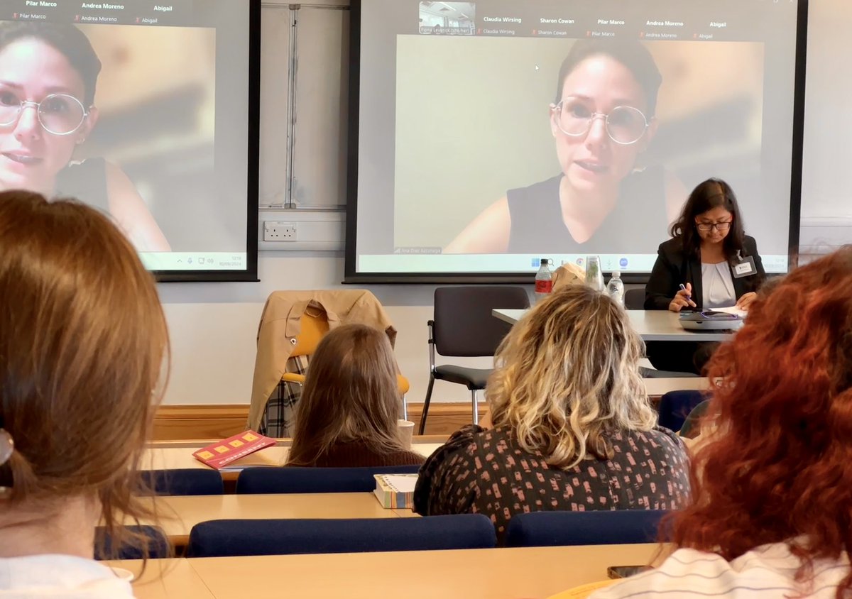 Great studies presented in our first panel on comparative law of sexual offences by Fiona Leverick (Glasgow), Ana Díaz Azcunaga &amp; Anjali Rawat (Oxford)!