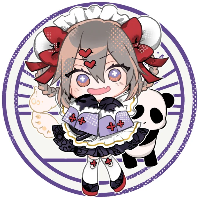 そして今回新衣装を担当してくださったCou先生がおまけやで!ってSDキャラも描いてくださった…ありがたすぎて…可愛すぎて… 