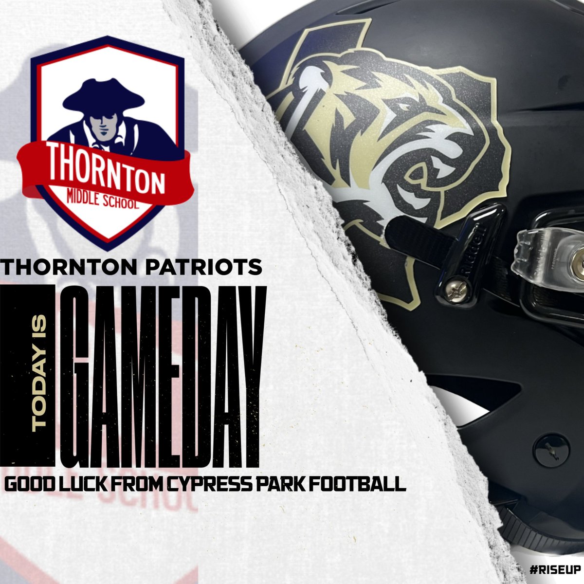 Good luck to our future Tigers against Truitt today from Tiger Football!
<a href="/ThorntonCFISD/">Thornton MS</a>