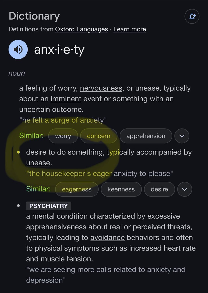 Jakob130's tweet photo. Have you ever looked up definition of anxiety? “Desire to do something”…Imagine that, our body is sending a signal to tell us “Do something!” What are you going to do today? #tuesdaymotivation #tuesday #anxiety #AnxietyStinks #EpilepsyStinks DO SOMETHING FOR YOU! #LetsGrow https://t.co/LVd3Ps0x7d